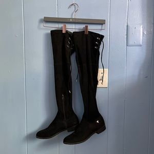 Guess Suede Thigh High Boots